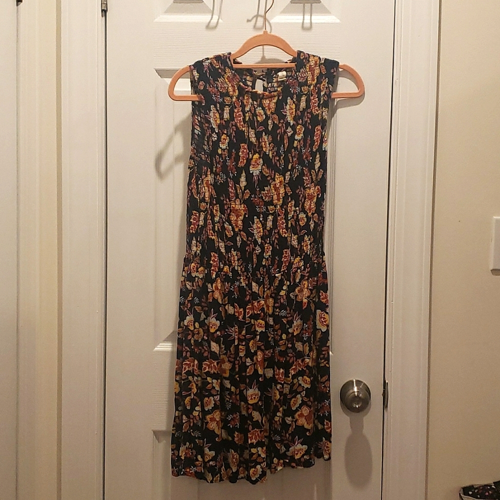 Bebop medium sleeveless stretch dress multicolor flower